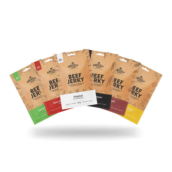 Grizzly Foods Tasting Pack (6x50g)