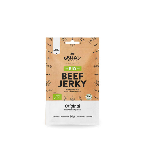 Grizzly Foods Bio Beef Jerky Original