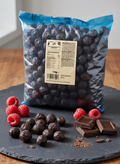 Image for KoRo Freeze-Dried Raspberries in Dark Chocolate 1kg