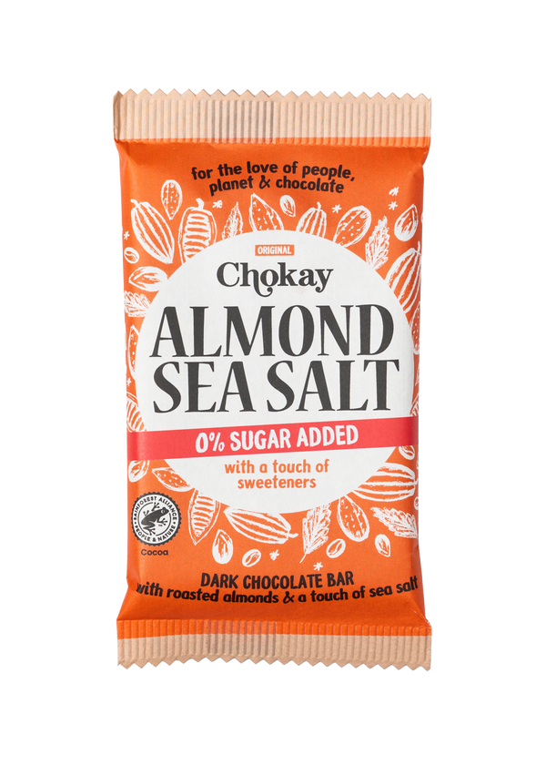 Chokay Bar Dark Almond Sea Salt