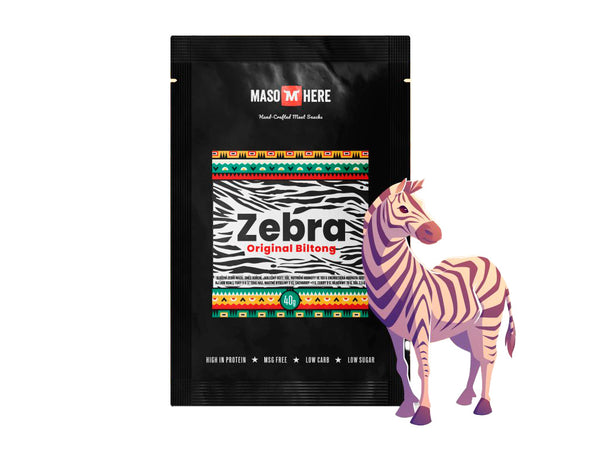 Maso Here Zebra Biltong 40g