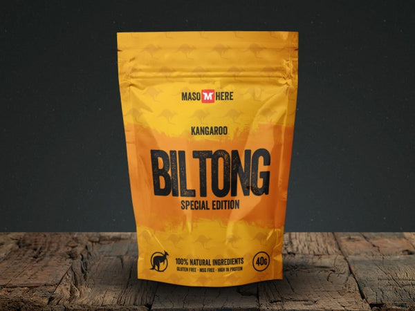 Maso Here Biltong Kangaroo Original