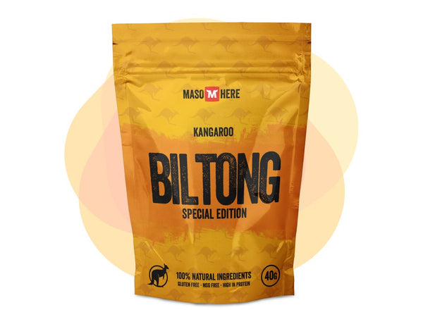 Maso Here Biltong Kangaroo Original