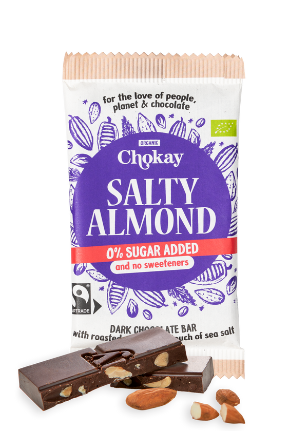 Chokay BIO Bar Dark Salty Almond