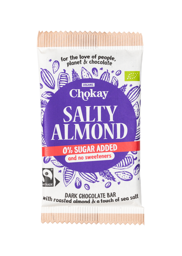 Chokay BIO Bar Dark Salty Almond