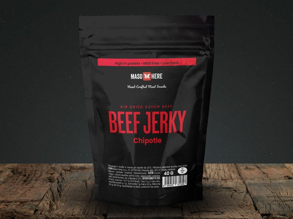 Maso Here Beef Jerky Chipotle