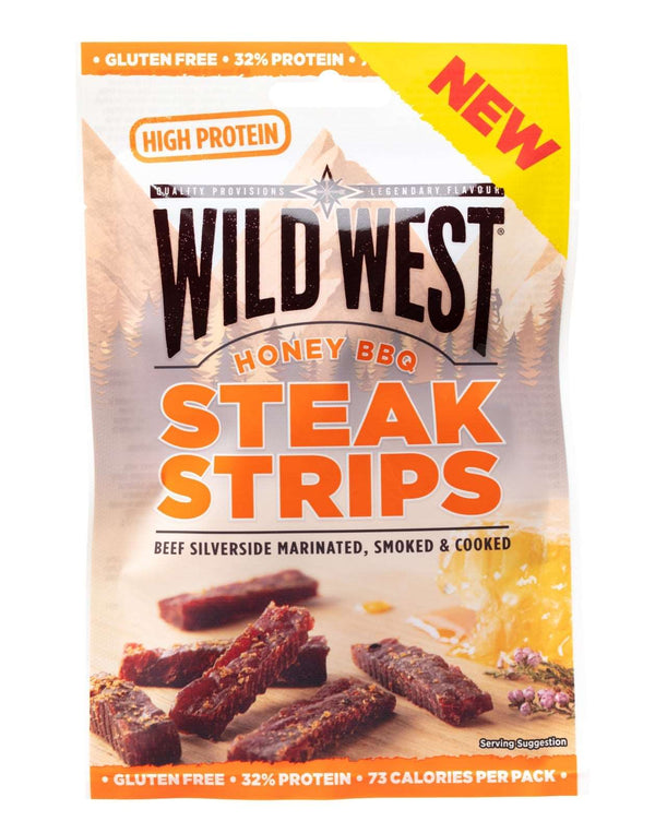 Wild West Steak Strips Honey BBQ