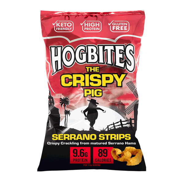 Hogbites Crispy Serrano 60g