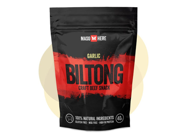 Maso Here Biltong Beef Garlic