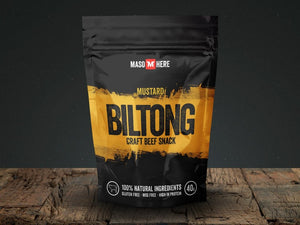 Maso Here Biltong Hovězí s hořčicí