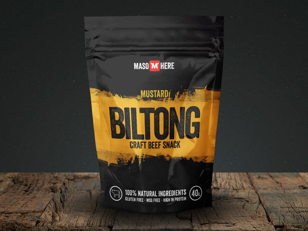 Maso Here Biltong Bœuf Moutarde