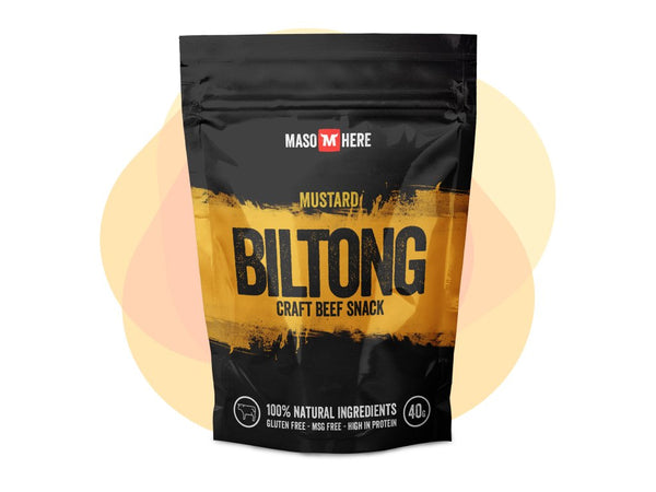 Maso Here Biltong Beef Mustard