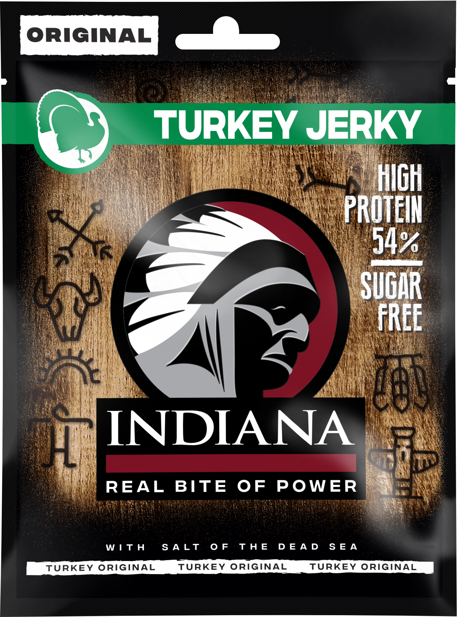 Indiana Jerky Kalkun Original