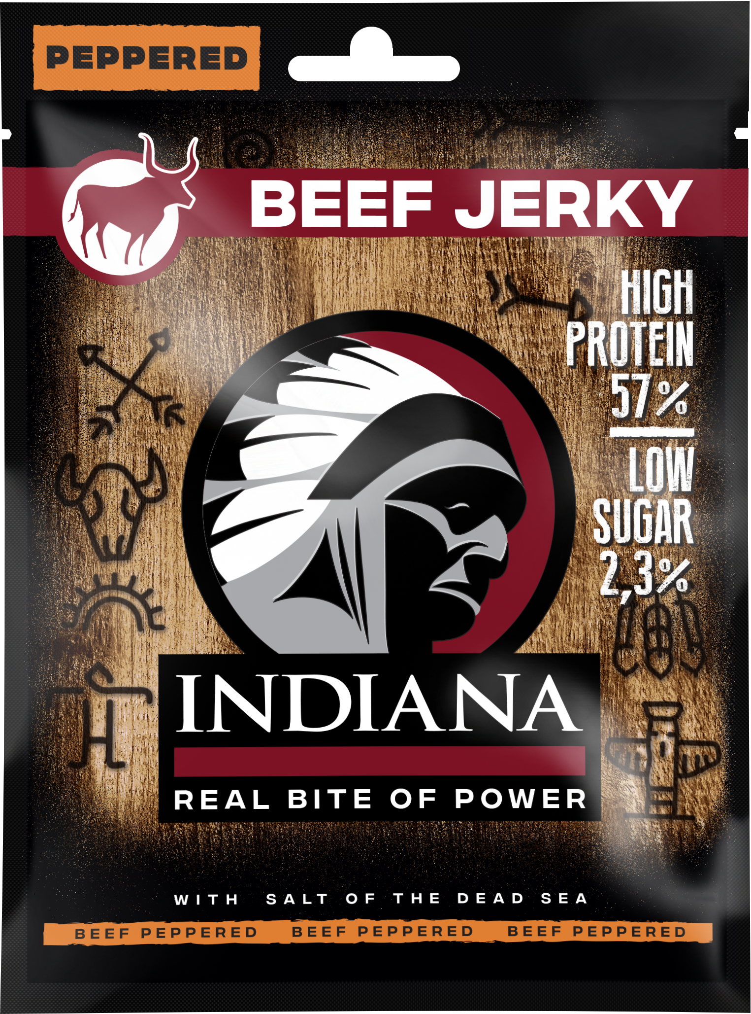 Indiana Jerky Beef Peppered