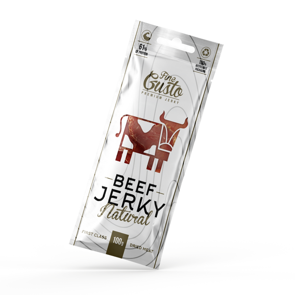 Fine Gusto Beef Jerky Natuur