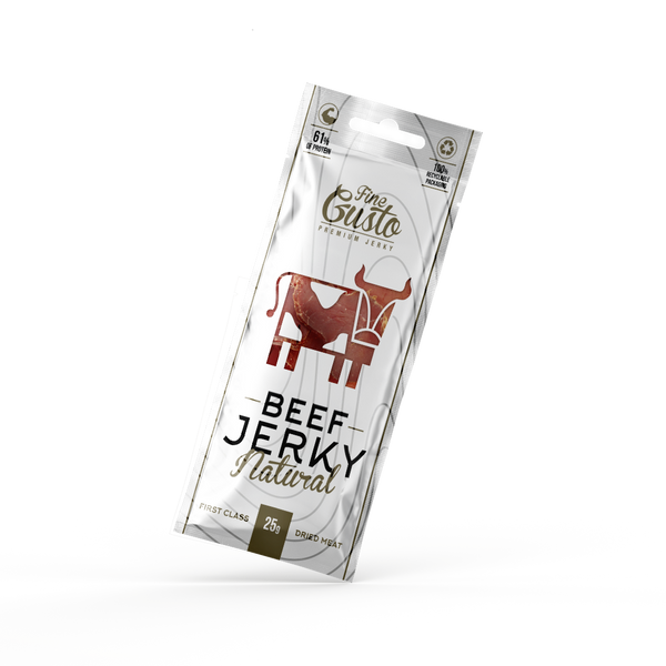 Fine Gusto Beef Jerky Natuur