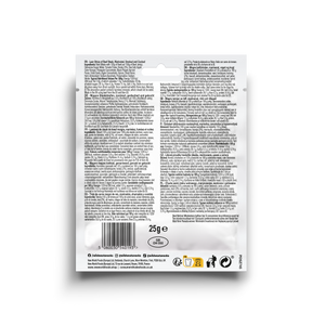 Wild West Honey BBQ Beef Jerky 25g back of pack - nutrition facts and ingredients