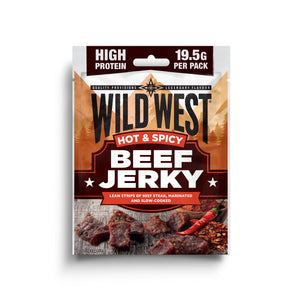 Wild West Beef Jerky Hot & Spicy