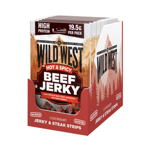 Wild West Beef Jerky Hot & Spicy
