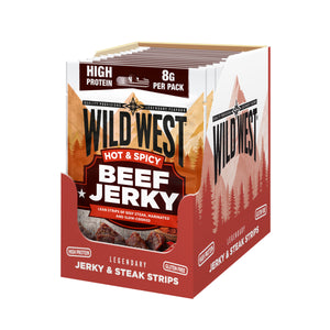 Wild West Beef Jerky Hot & Spicy