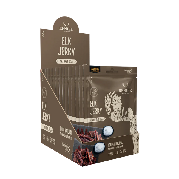 Renjer Elk Jerky Sea Salt