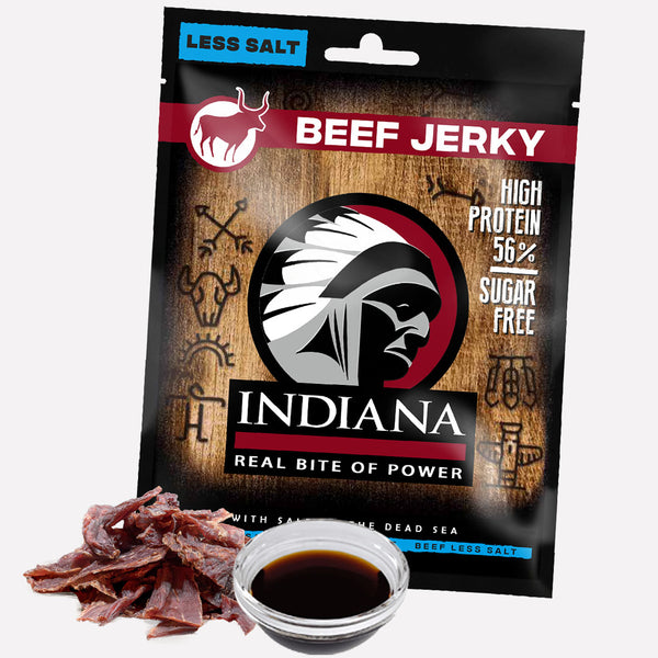 Indiana Jerky Bœuf Moins de Sel