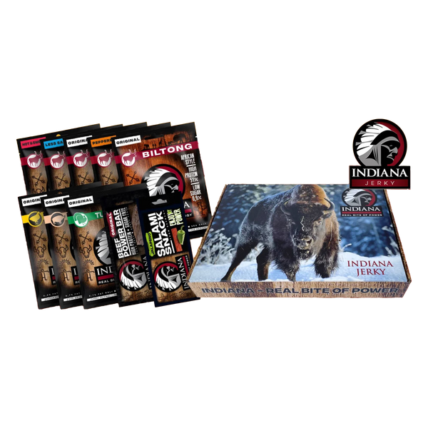 Coffret Cadeau Indiana Jerky - 10 Produits