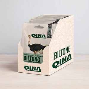 QINA Ostrich Snapstick Biltong