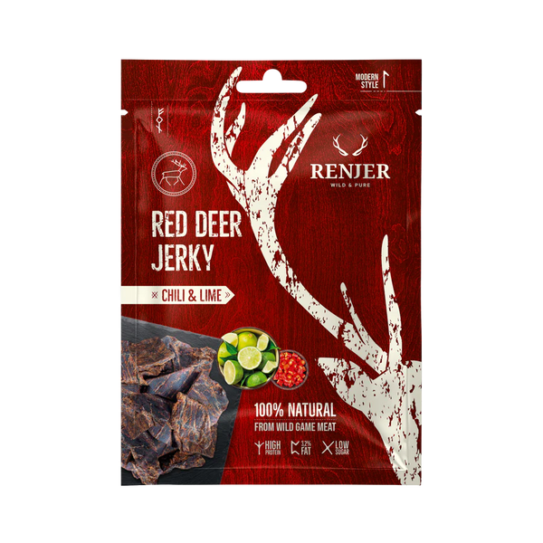 Renjer Red Deer Jerky Chili & Lime