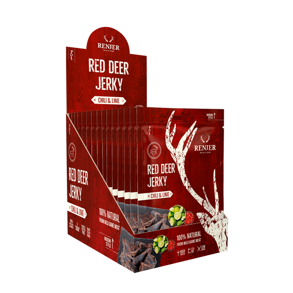 Renjer Red Deer Jerky Chili & Lime (NEW)