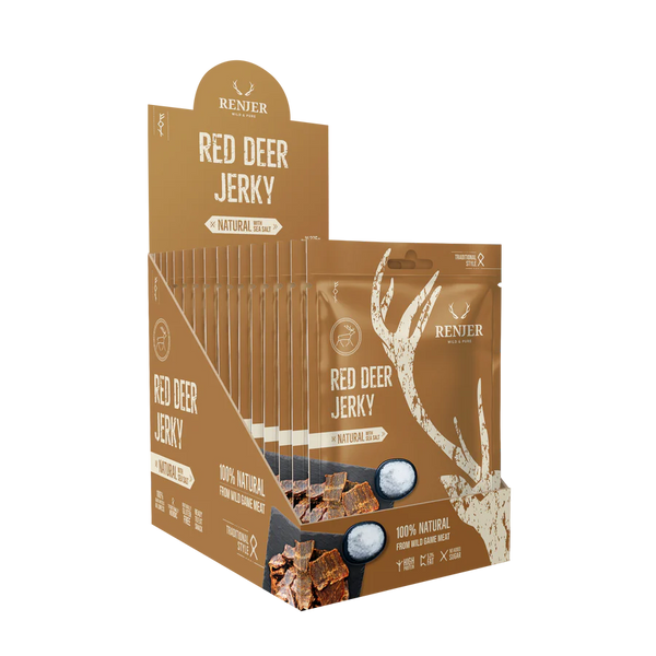 Renjer Red Deer Jerky Sea Salt