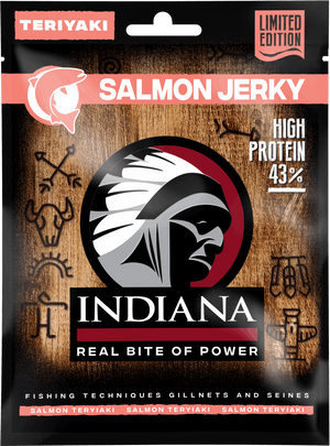 Indiana Jerky Salmon Teriyaki