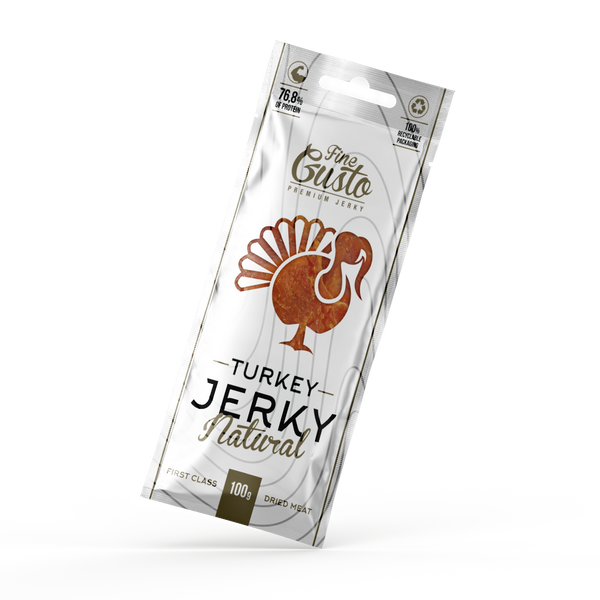 Fine Gusto Turkey Jerky Natural