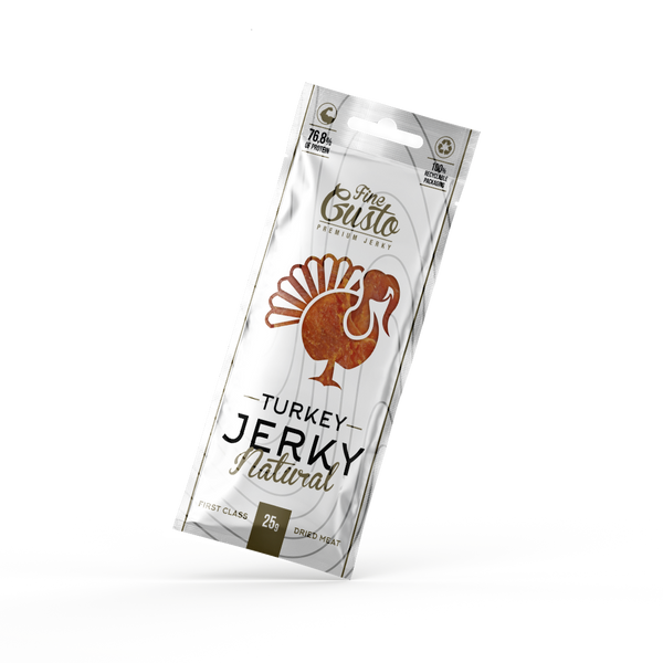 Fine Gusto Turkey Jerky Natural