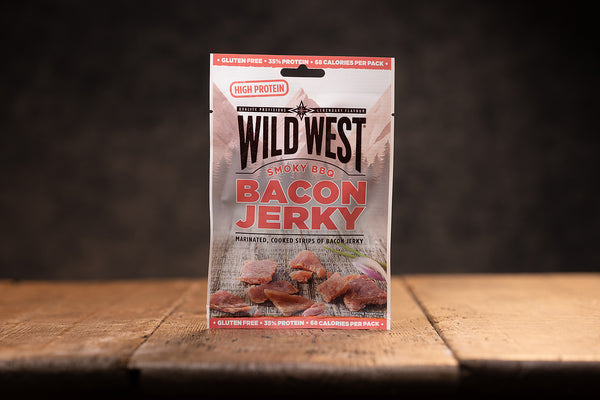 Wild West Smoky BBQ Bacon Jerky