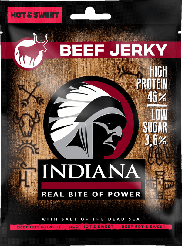 Indiana Jerky Beef Hot & Sweet