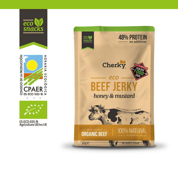 Cherky Beef Jerky Moutarde au Miel