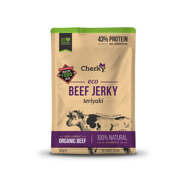 Cherky Wołowina Jerky Teriyaki