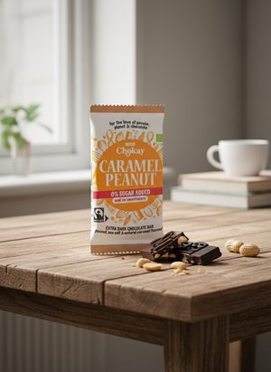 Chokay BIO Bar Extra Dark Caramel Peanut