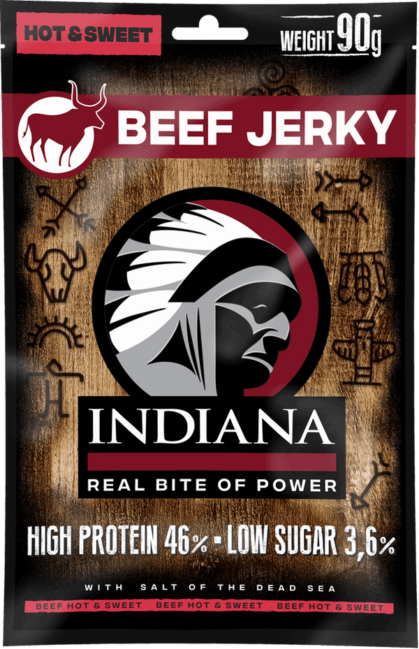 Jerky Beef Hot & Sweet - Jerky Store Europe