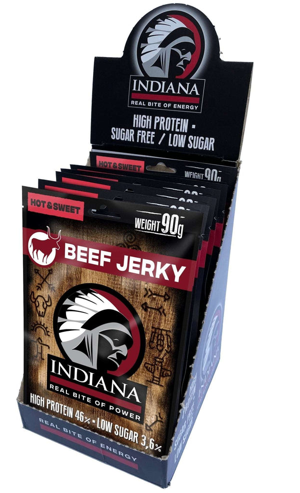 Jerky Beef Hot & Sweet - Jerky Store Europe