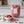 KoRo Freeze-Dried Strawberry Slices on a light marble kitchen counter with a small bowl of the fruit, AI-generated image