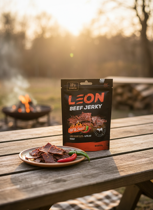 Leon Jerky Wołowina Ostra i Słodka