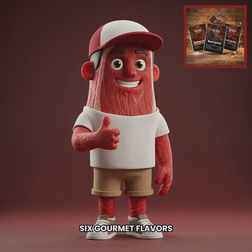 Chuck mascot meat-makers-gourmet-mix-6x30g