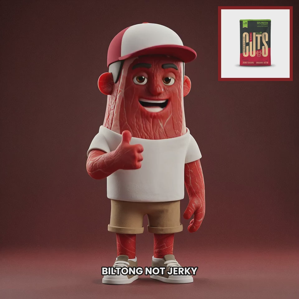 Chuck mascot cherky-biltong-cuts-classic