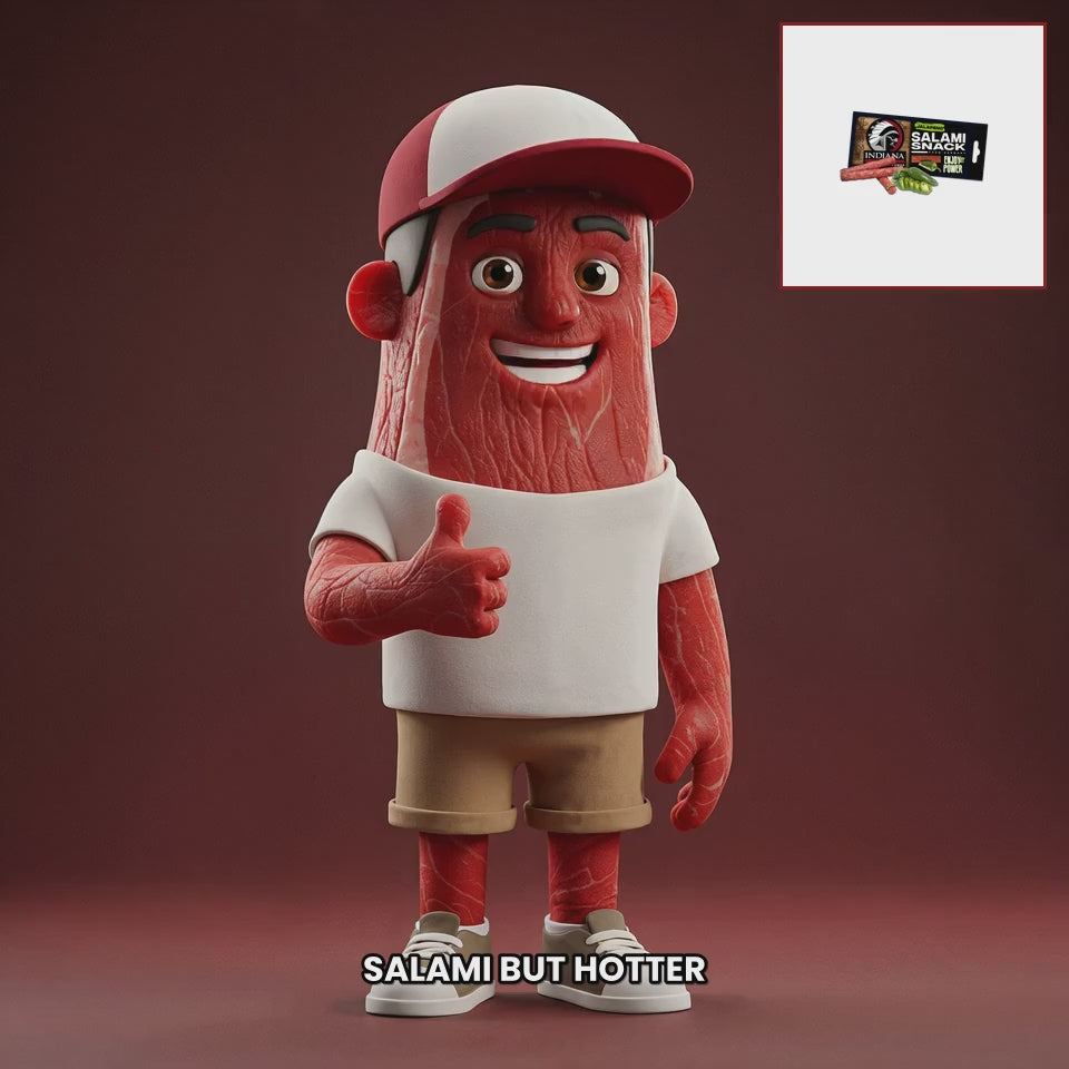 Chuck mascot indiana-salami-jalapeno EN