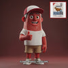 Chuck mascot qina-eland-snapstick-biltong-chilli