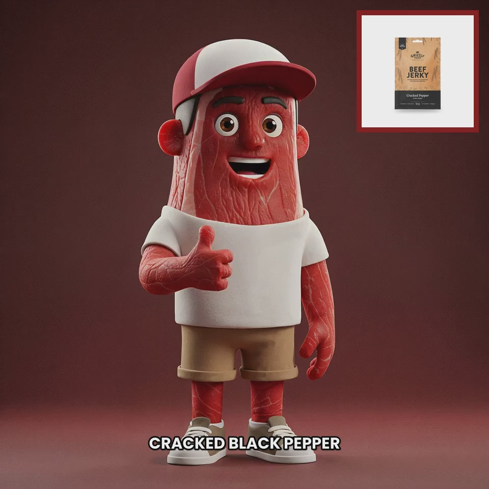 Chuck mascot grizzly-20foods-20beef-20jerky-20cracked-20pepper