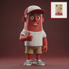 Chuck mascot cherky-beef-jerky-original