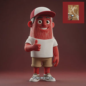 Chuck mascot renjer-red-deer-jerky-sea-salt